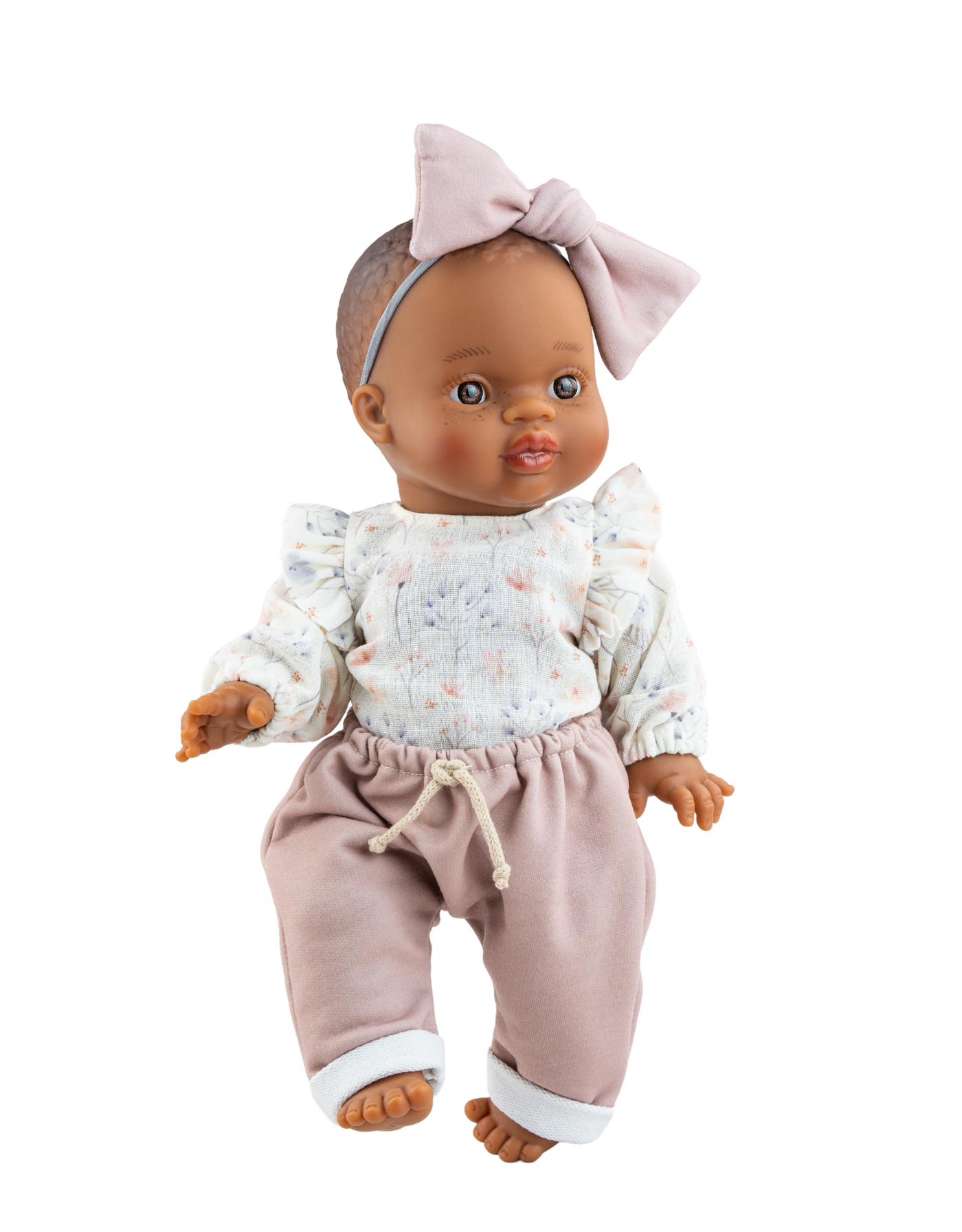 Baby Gordis - Ruby with floral sweater, pants and bow - Paola Reina