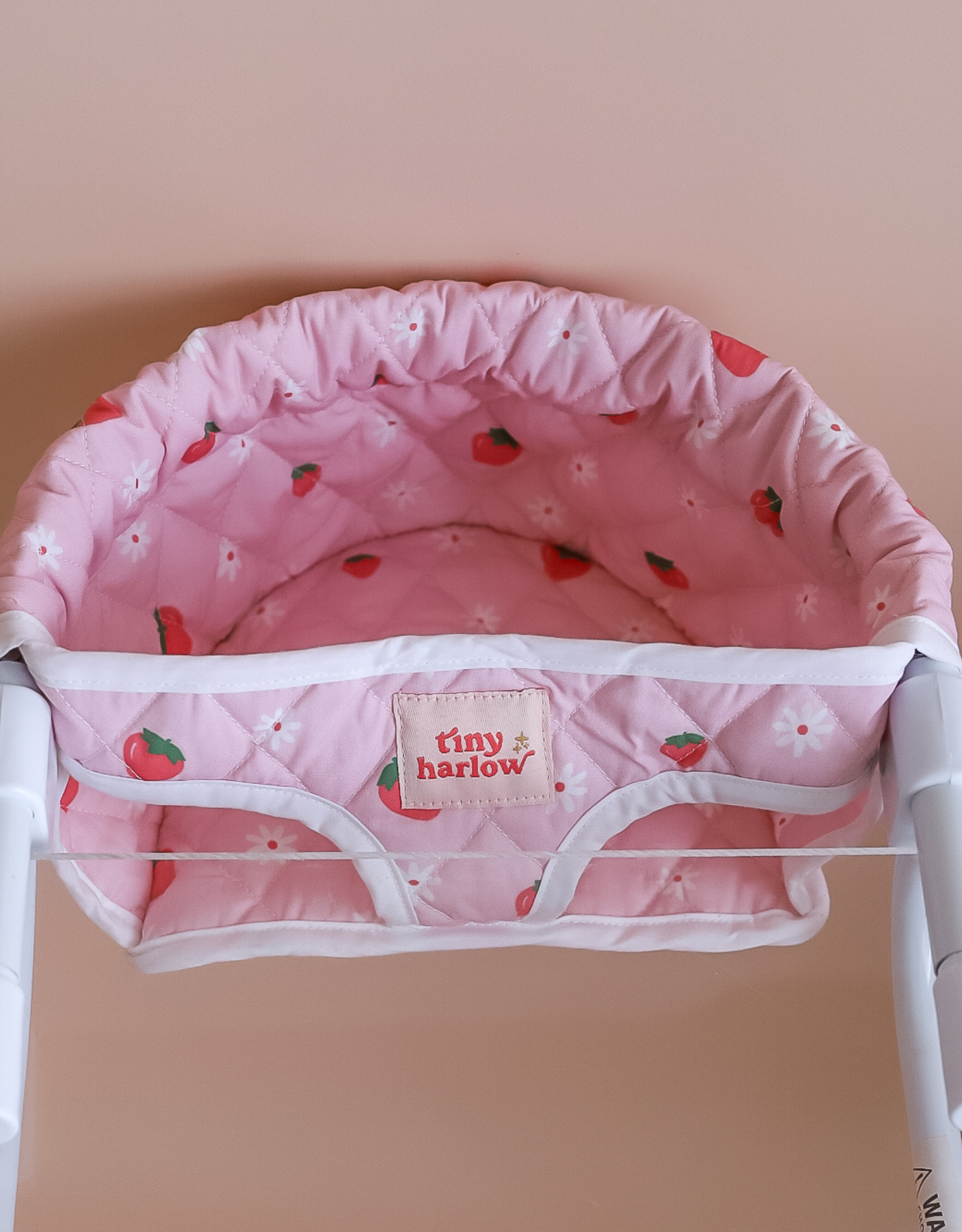 High table chair for dolls - Strawberry picnic - Tiny Harlow