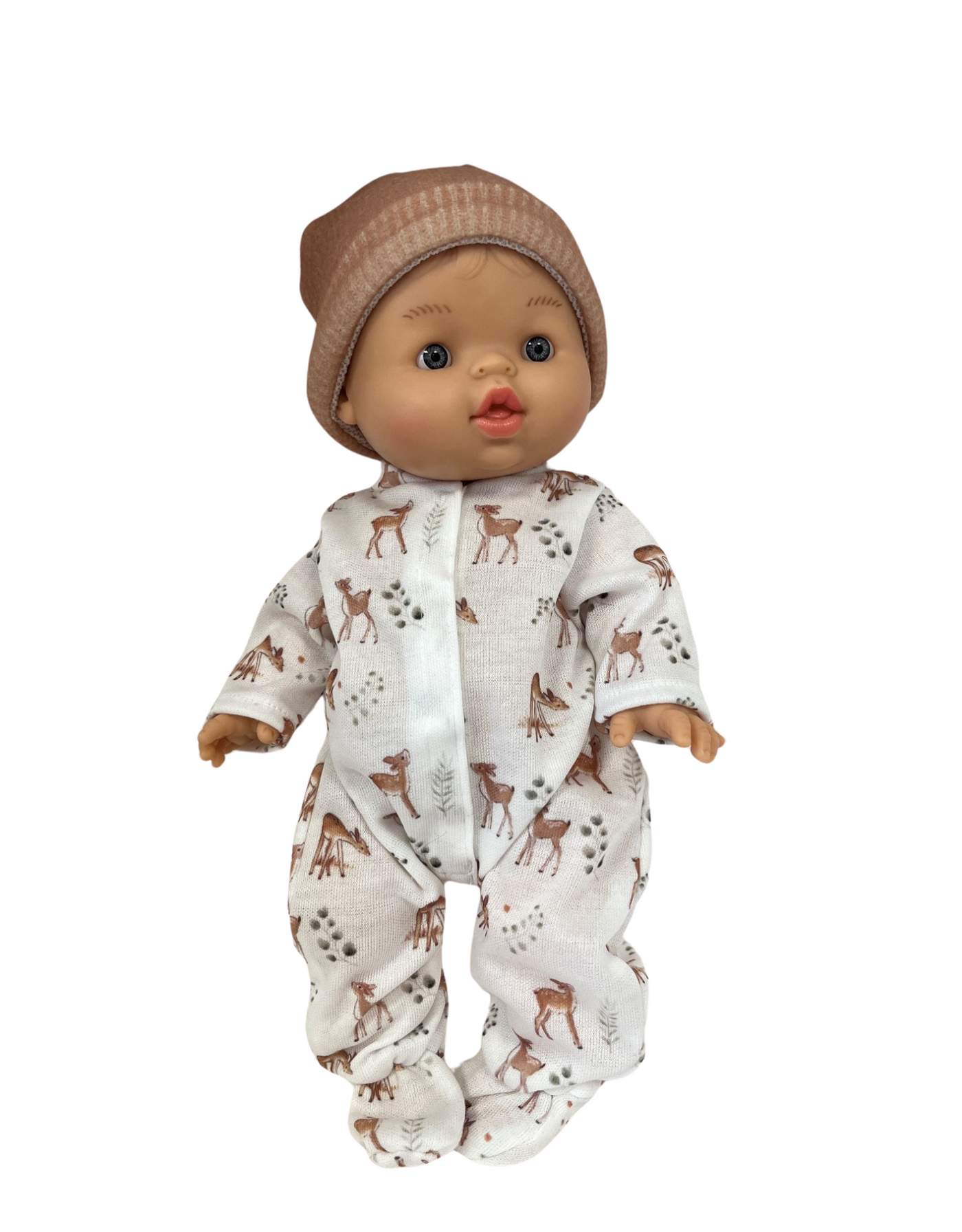 Baby Gordis - Albert with fawn pajamas and hat - Paola Reina