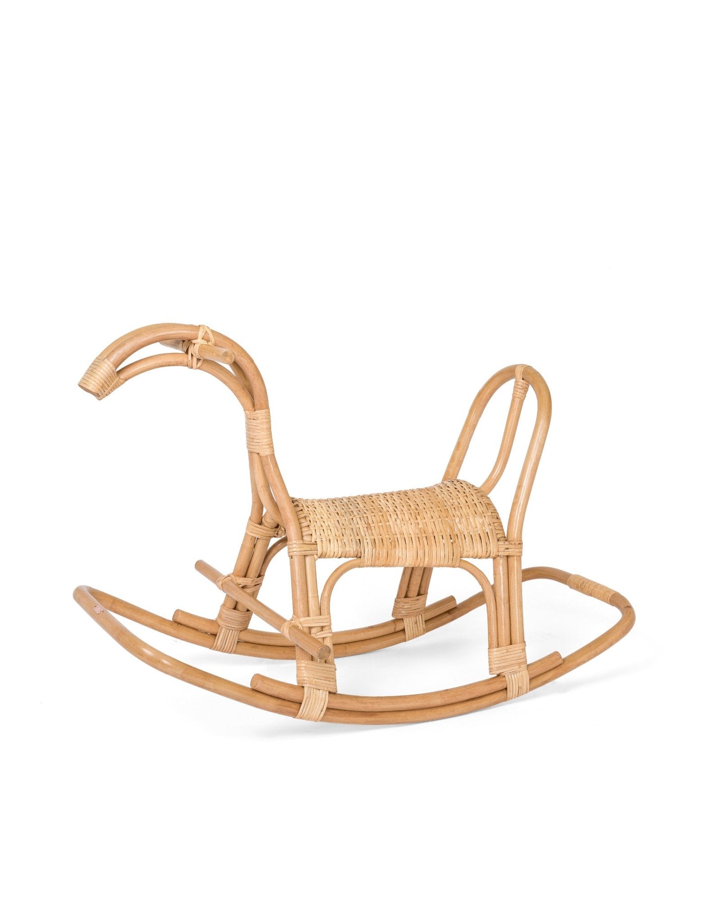 Rattan rocking horse - poppie toys